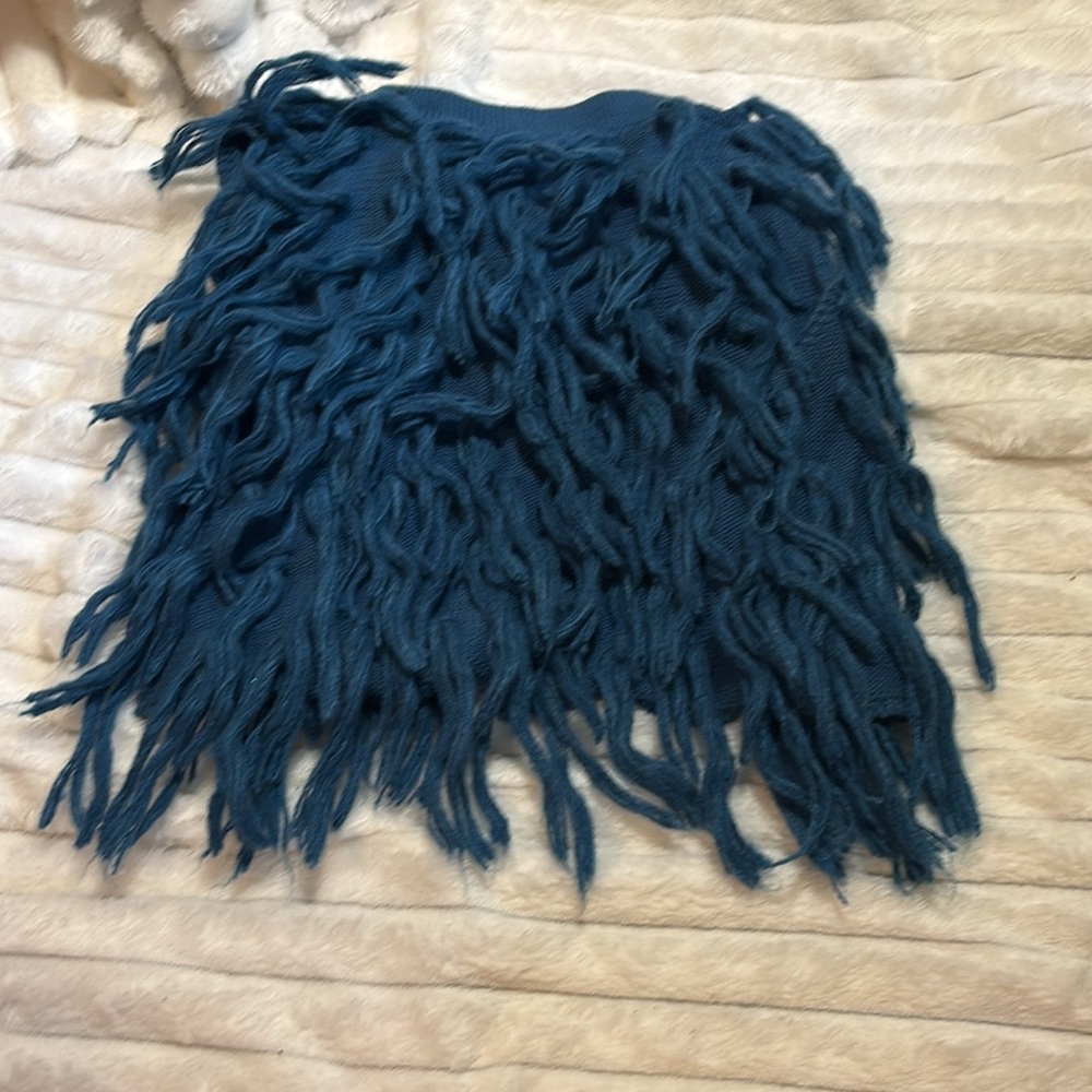 Girls Size 3T Blue Fringe Sweater NWT - Picture 4 of 4